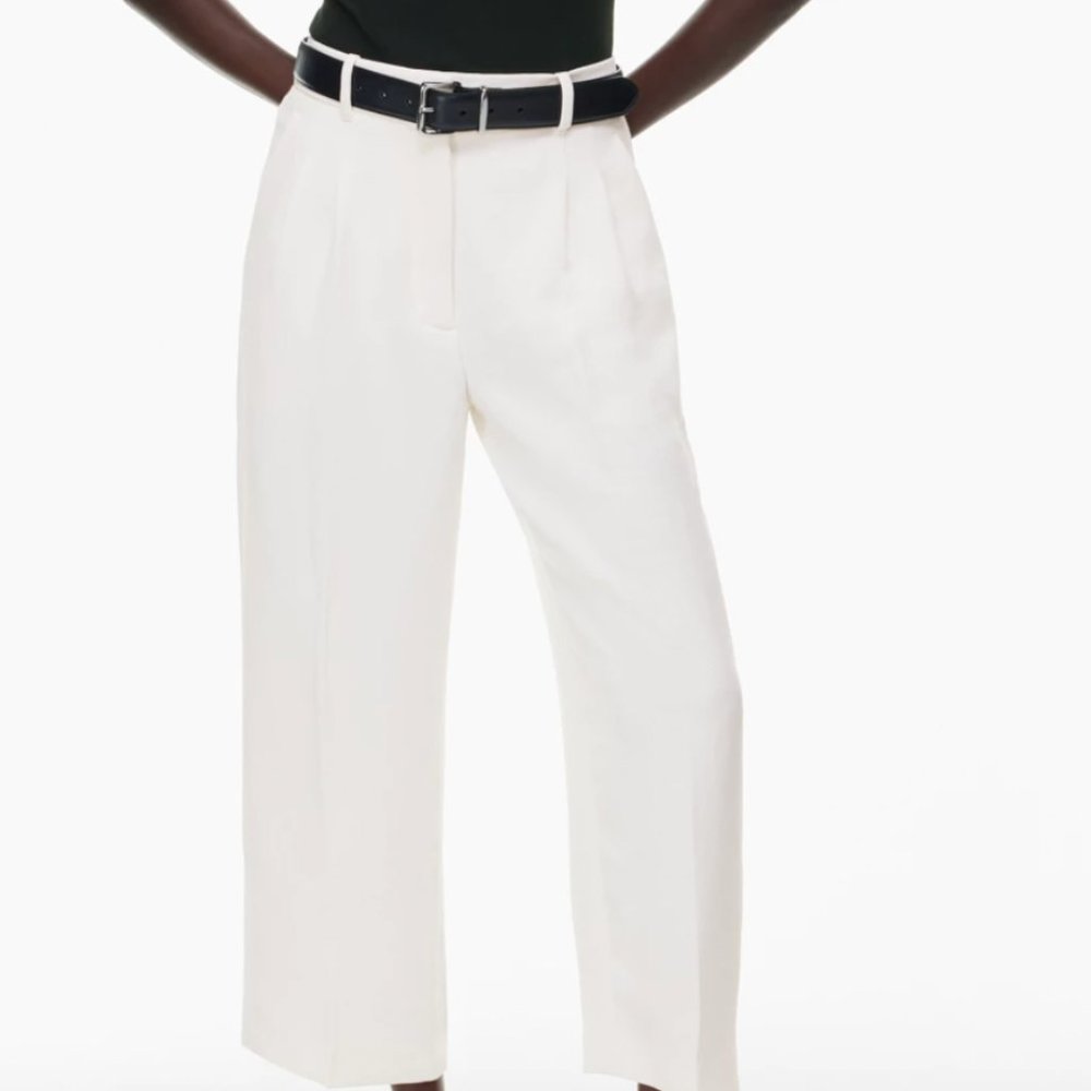 Aritzia Babaton white culottes
